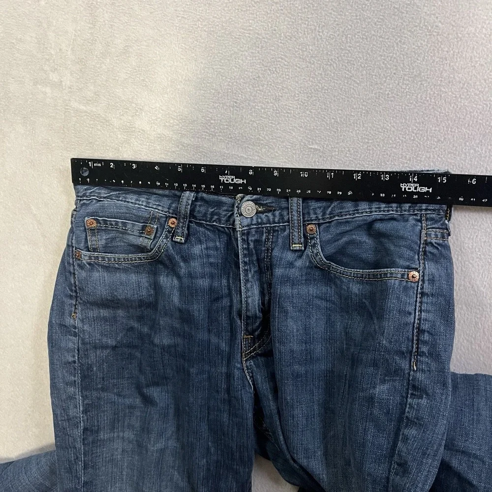 Levis Chino 514 Jeans Men's Size 30x32 Blue Pants Straight Slim Mid Rise Stretch